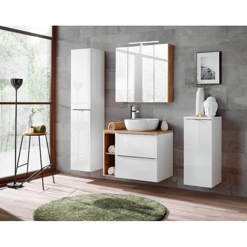 ArtCom Kúpeľňový komplet CAPRI White 80/1