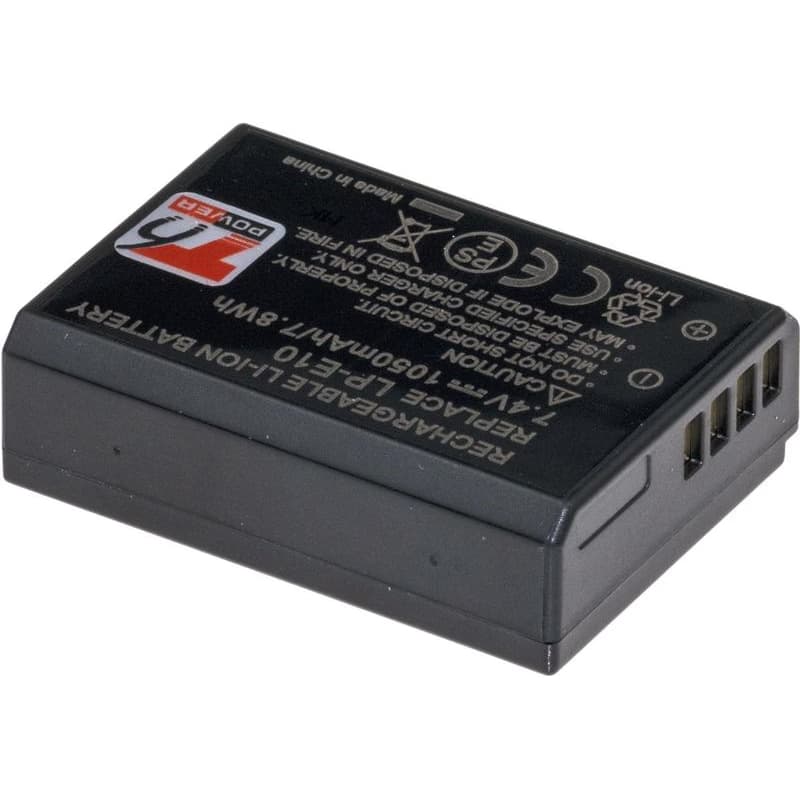 Batéria T6 power Canon LP-E10, 1050mAh, 7,8Wh, čierna 2