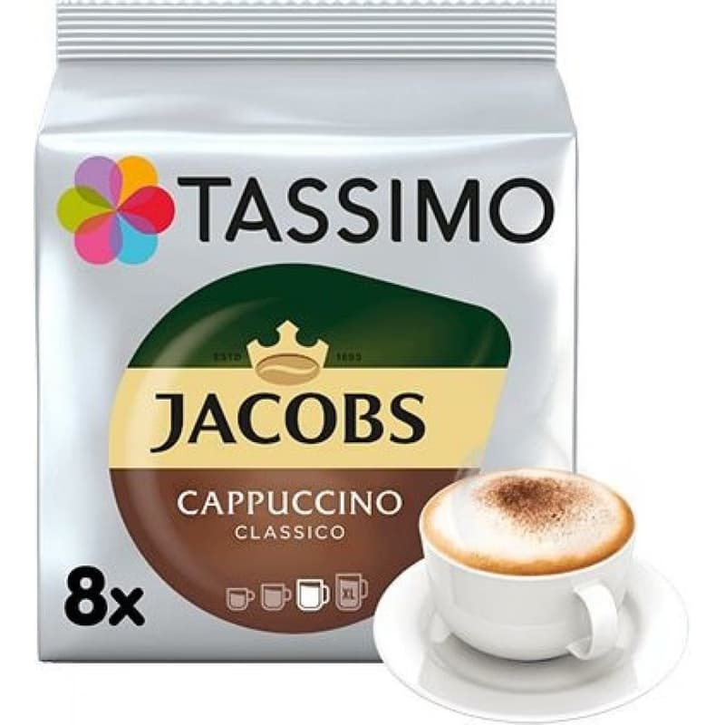 TASSIMO CAPPUCCINO KVAPSLE 8ks TASSIMO 3