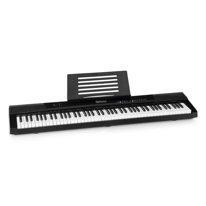 SCHUBERT Preludio Elektronický klavír 88 klávesov velocity sustain pedál čierny