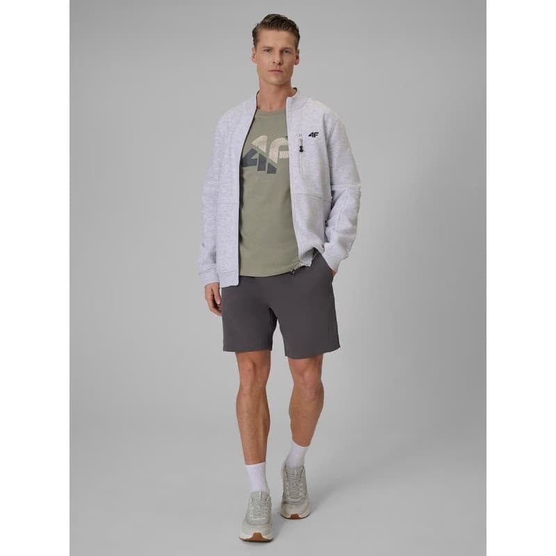 Pánske tričko s krátkym rukávom 4F TSHIRT M2667-43S-KHAKI 3