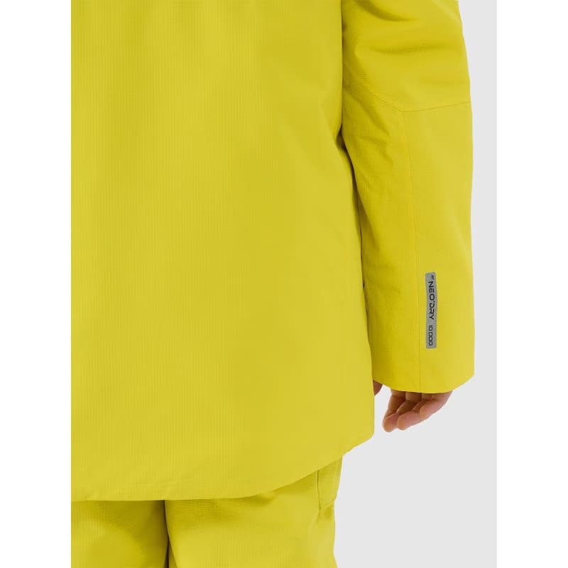 Chlapčenská lyžiarska bunda 4F JUNIOR TECHNICAL JACKET M0828-4FJWAW25TTJAM0828-71S-YELLOW 3