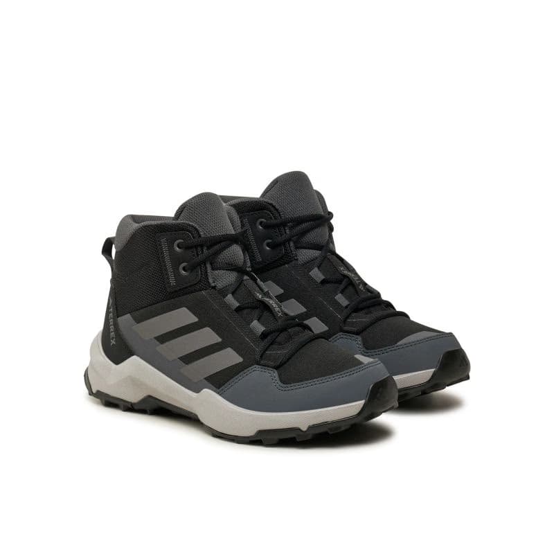 Juniorská členková turistická obuv ADIDAS Terrex AX4R Jr core black grey four grey six 2