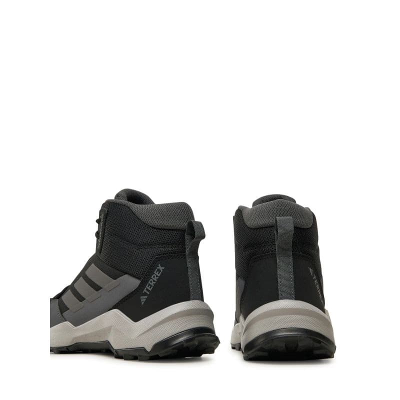 Juniorská členková turistická obuv ADIDAS Terrex AX4R Jr core black grey four grey six 3