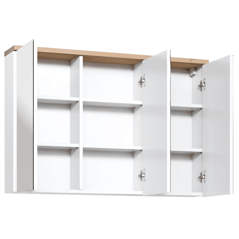 ArtCom Zrkadlová skrinka BALI White 845 | 100 cm 6