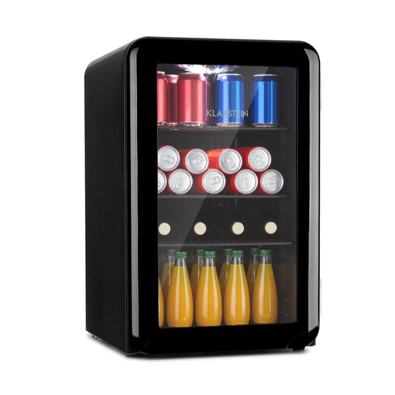 Klarstein PopLife, chladnička na nápoje, chladnička, 70 l, 0-10°C, retro dizajn, LED 1