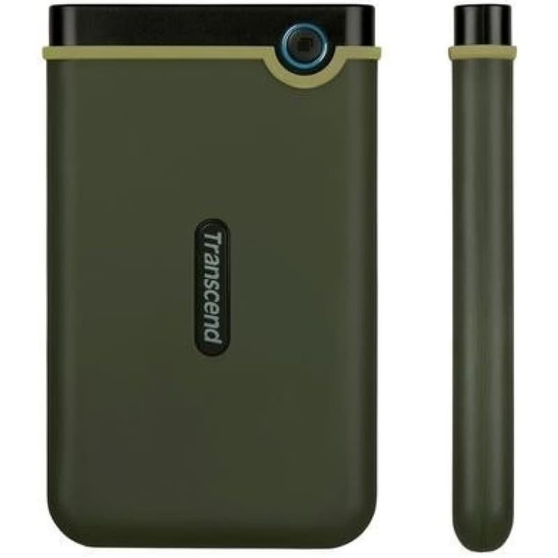 TRANSCEND externý HDD USB 3.0 StoreJet 25M3G, Slim, 2TB, Black (SATA, Rubber Case, Anti-Shock) 5
