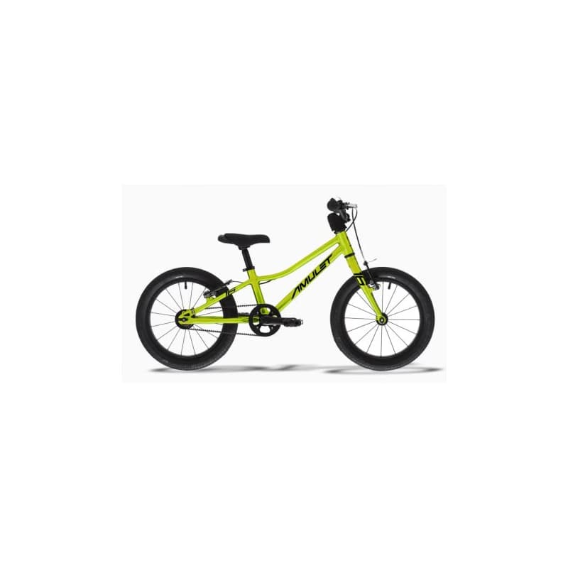 Detský horský bicykel AMULET 16 Youngster belt, yellow pearl black 1