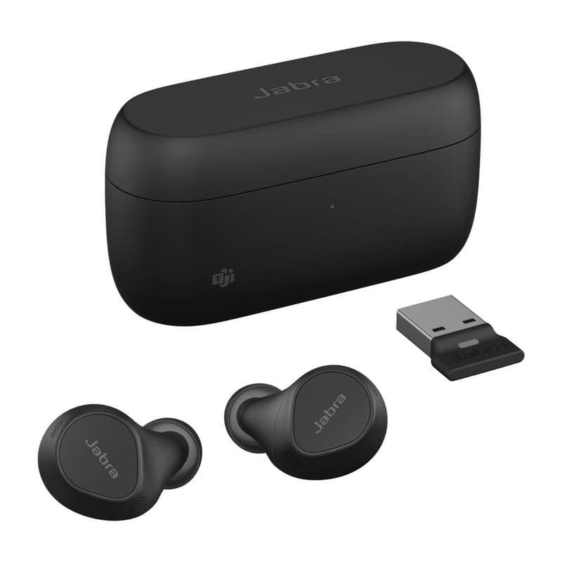 Jabra Evolve2 Buds/Stereo/ANC/USB/BT/Bezdrať/MS/Čierna 3