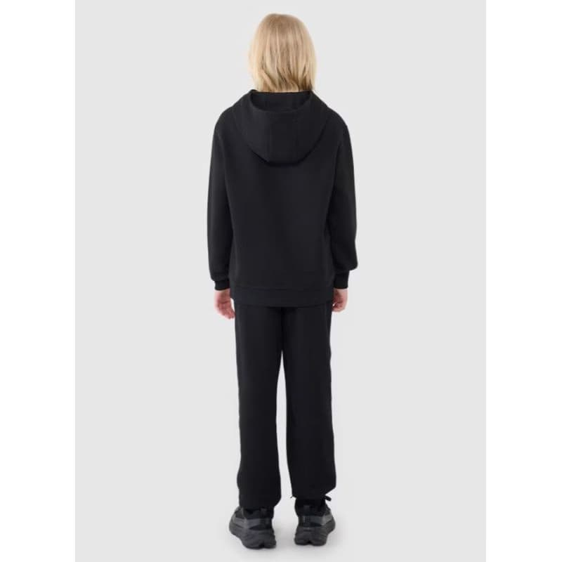 Chlapčenská mikina so zipsom 4F JUNIOR SWEATSHIRT-JWMM00TSWSM1860-20S-BLACK 4