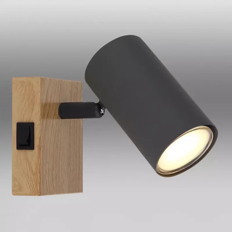 Nástenná lampa 57911-1G grafit K 1