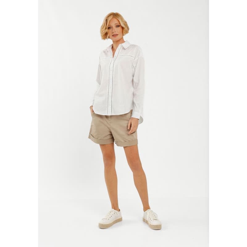Dámske kraťasy VOLCANO AGO-102-BEIGE 5