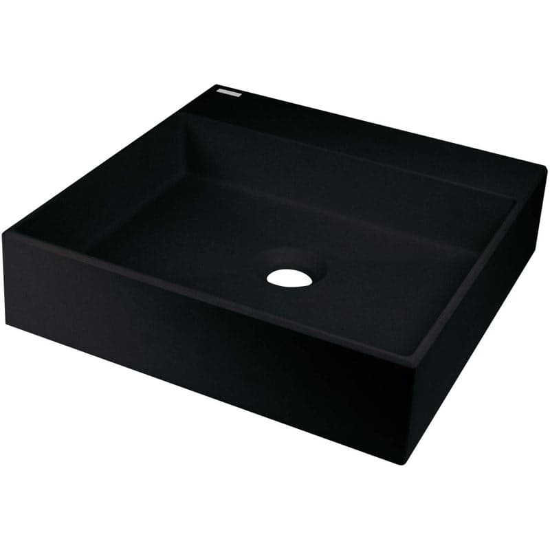 DEANTE - Correo nero Granit umývadlo na dosku - 400x400 mm CQR_NU4S 1