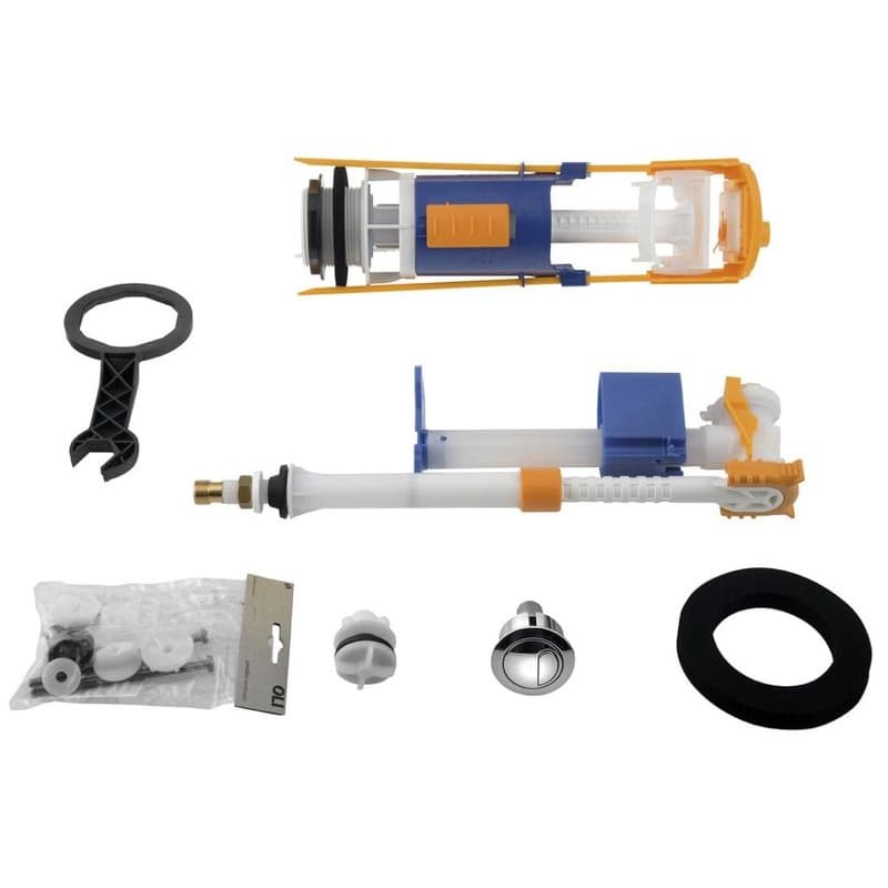 KERASAN - Splachovacia súprava, spodné napúšťanie 1/2", chróm 750990 1