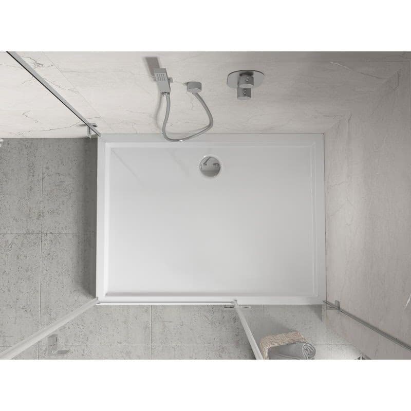 MEXEN - Flow+ sprchová vanička obdĺžniková 80 x 120, biela lesk 46R108012H 4