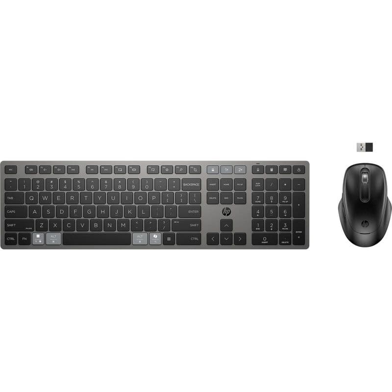HP 720 Rechargeable wireless keyboard mouse 1