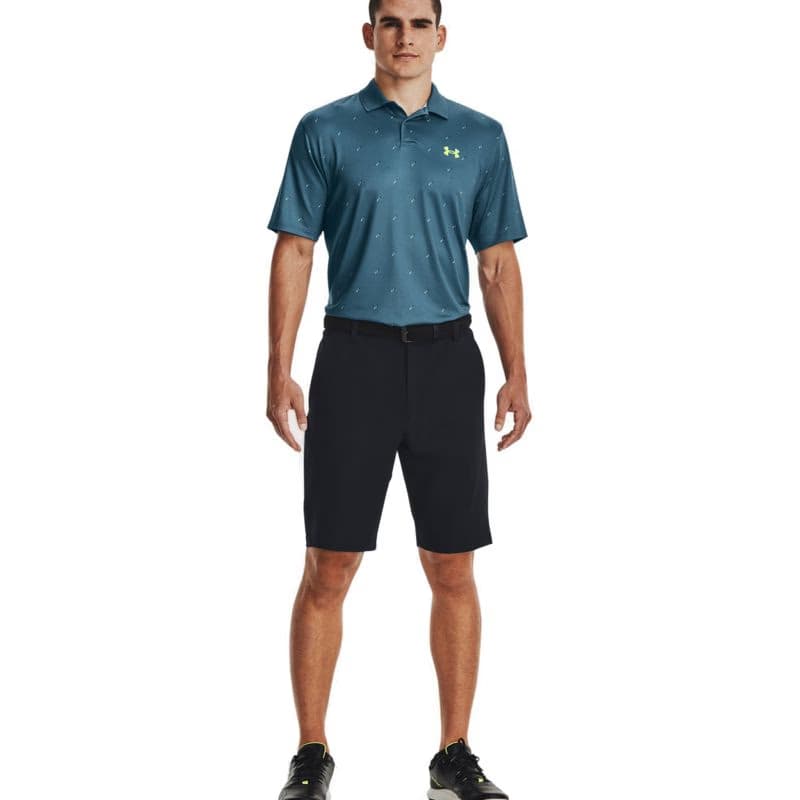 Pánske golfové polo tričko s krátkym rukávom UNDER ARMOUR UA Perf 3.0 Deuces Polo-BLU 3