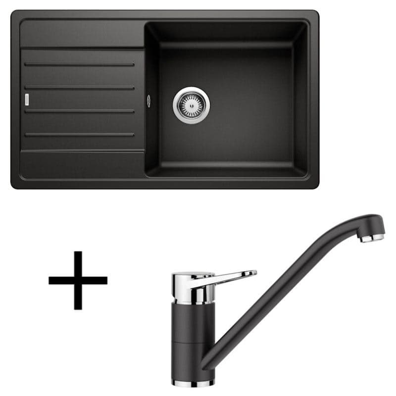Blanco set Legra XL 6 S + Wega II silgranit/chróm káva 1