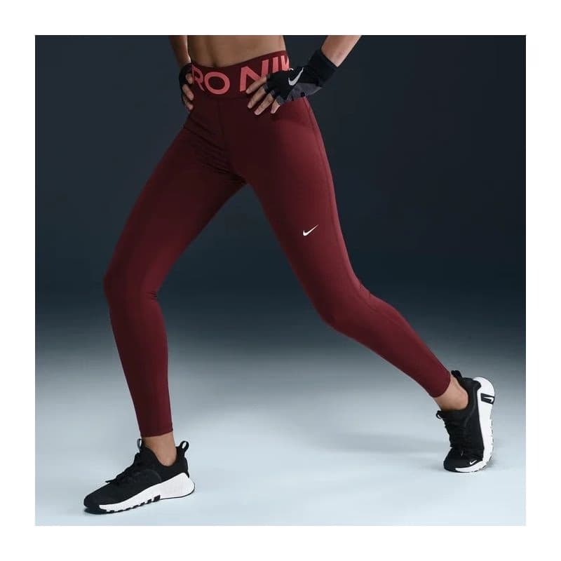 Dámske legíny NIKE PRO W NP SCULPT DF HR TIGHT-619-Red 4