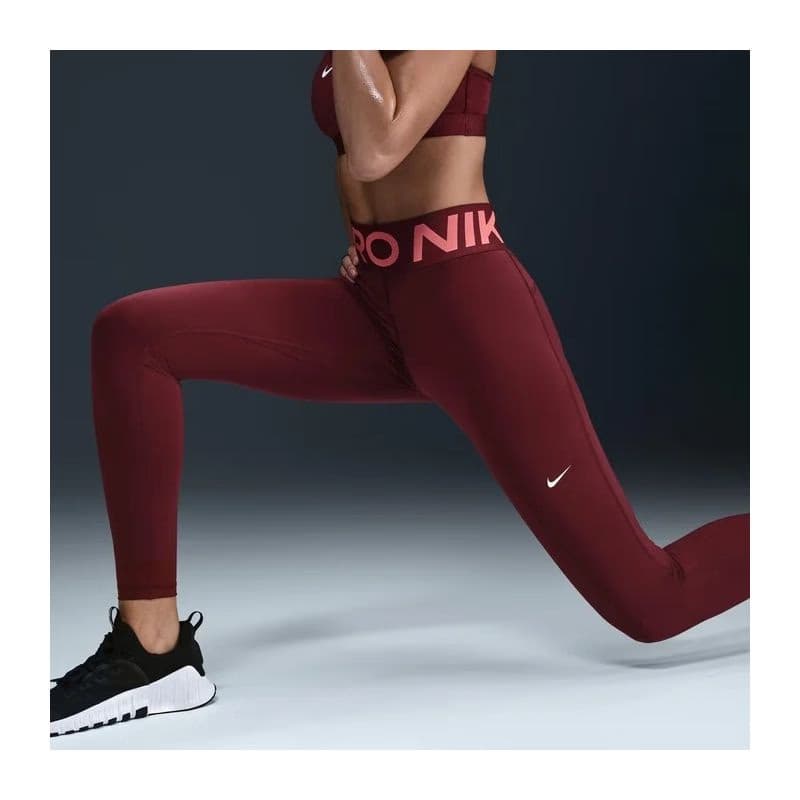Dámske legíny NIKE PRO W NP SCULPT DF HR TIGHT-619-Red 5