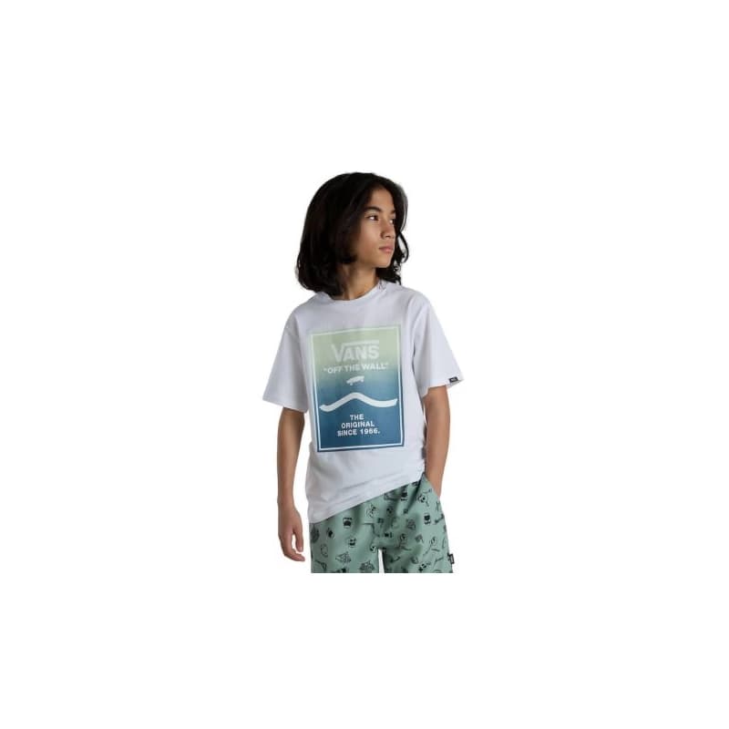 Chlapčenské tričko s krátkym rukávom VANS PRINT BOX 2.0-WHITE