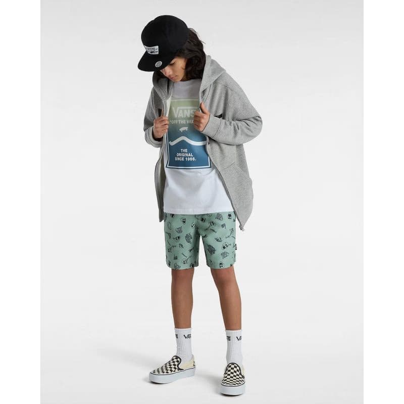 Chlapčenské tričko s krátkym rukávom VANS PRINT BOX 2.0-WHITE 4