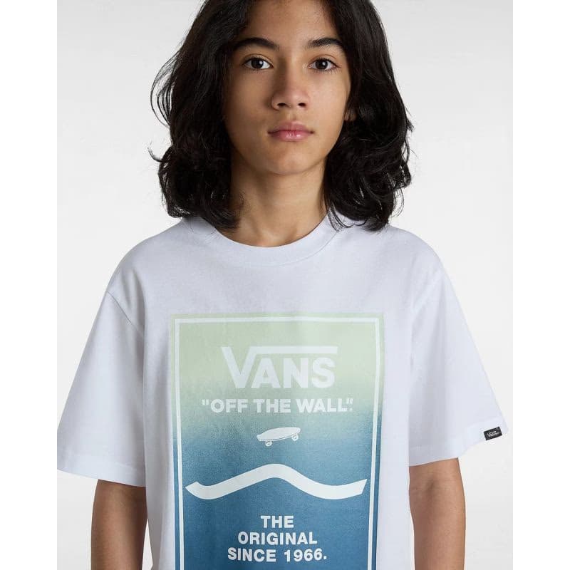 Chlapčenské tričko s krátkym rukávom VANS PRINT BOX 2.0-WHITE 5