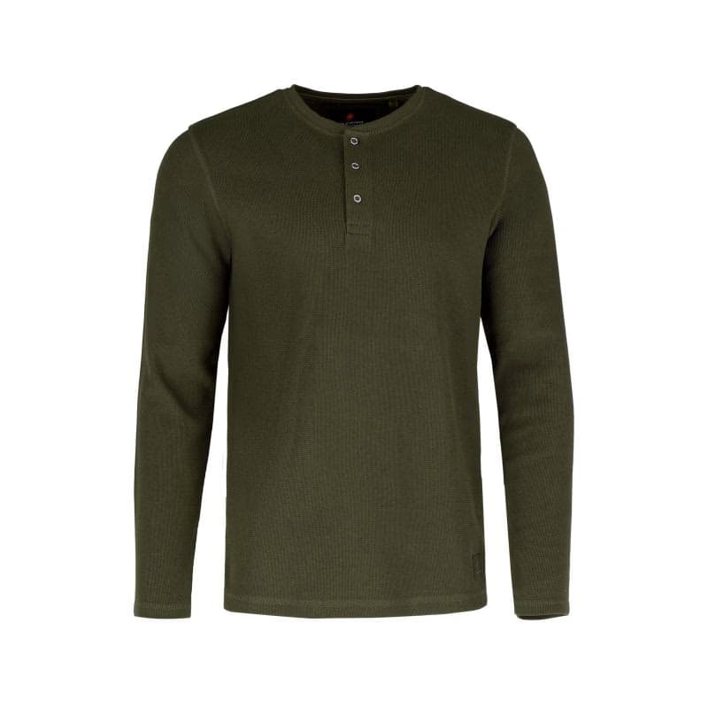 Pánske tričko s dlhým rukávom VOLCANO L-AZUX-302-KHAKI 4