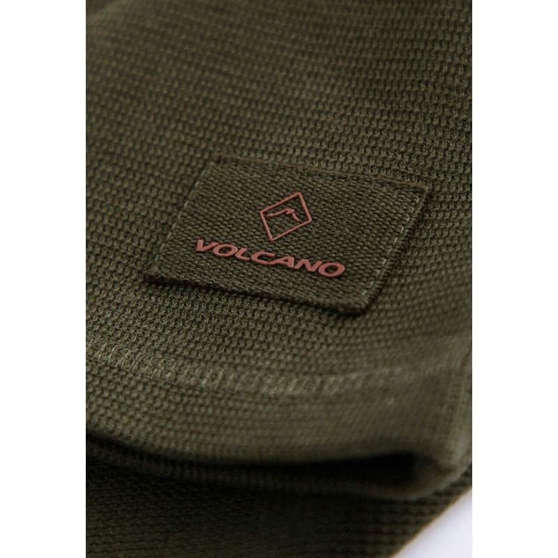 Pánske tričko s dlhým rukávom VOLCANO L-AZUX-302-KHAKI 5
