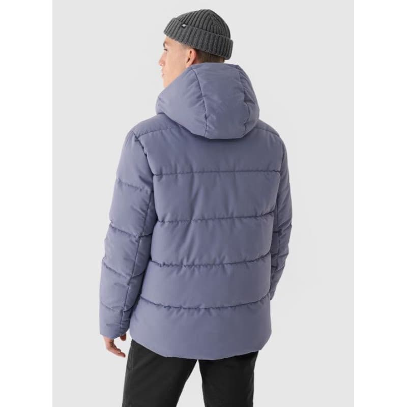 Pánska lyžiarska bunda 4F TECHNICAL JACKET-WAW24TTJAM580-32S-DENIM 2