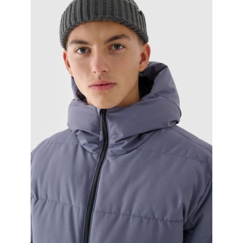 Pánska lyžiarska bunda 4F TECHNICAL JACKET-WAW24TTJAM580-32S-DENIM 6