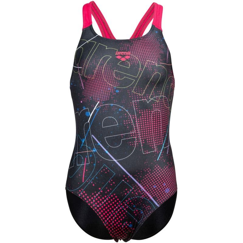 Dievčenské plavecké jednodielne plavky ARENA GALACTIC SWIMSUIT SWIM PRO BACK 4