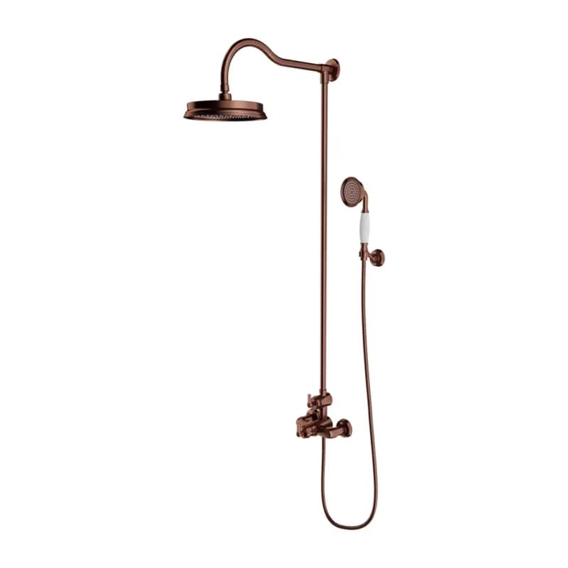 OMNIRES - ARMANCE termostatický sprchový stĺp meď retro /ORB/ AM5244/6ORB 2