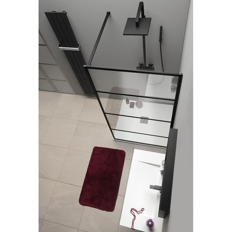 GELCO - CURE BLACK sprchová zástena 900 číre sklo CB90 5
