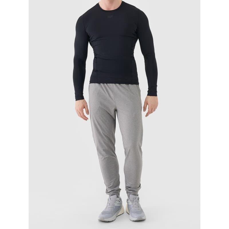 Pánske tepláky 4F TROUSERS FNK M1046-25M-GREY MELANGE 5