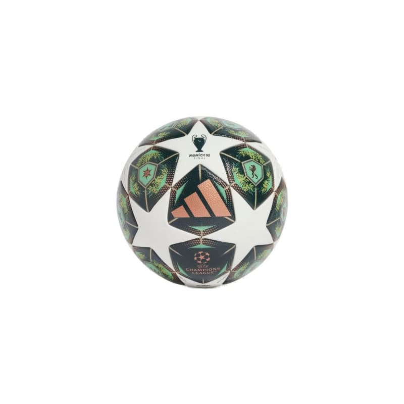 Futbalová lopta ADIDAS UCL COM WHITE SHAGRN SSLIME 1