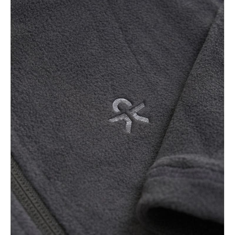 Detská mikina so zipsom COLOR KIDS Fleece Jacket, Full Zip-161-Phantom 2