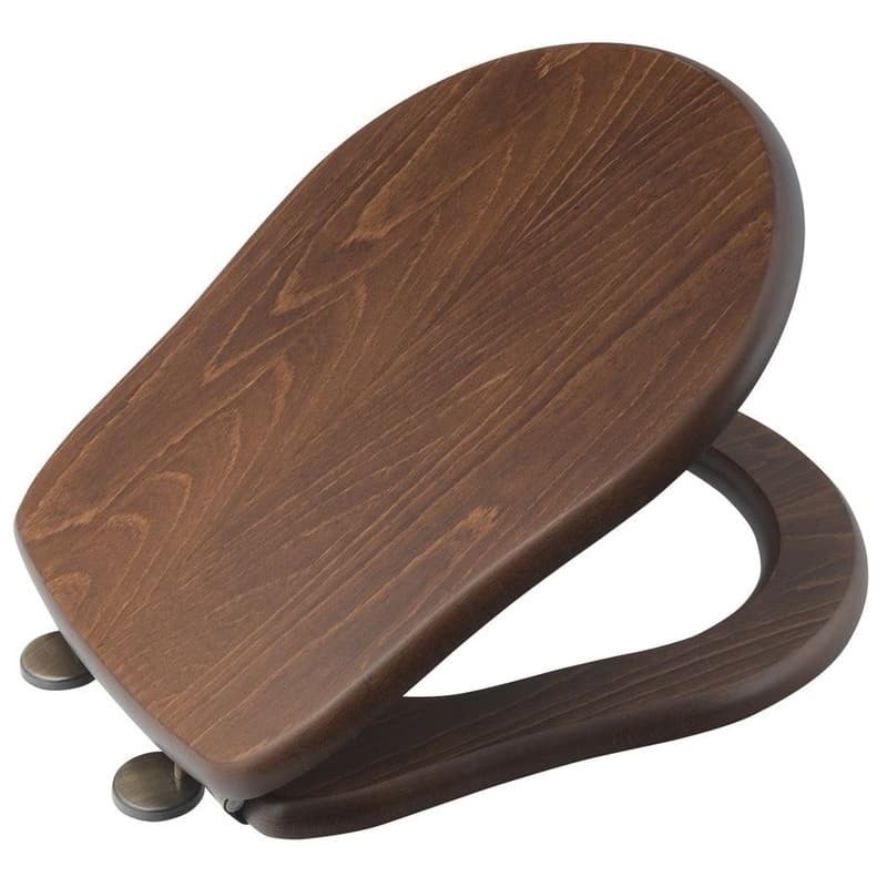 KERASAN - RETRO WC sedátko, orech/bronz 109340 1