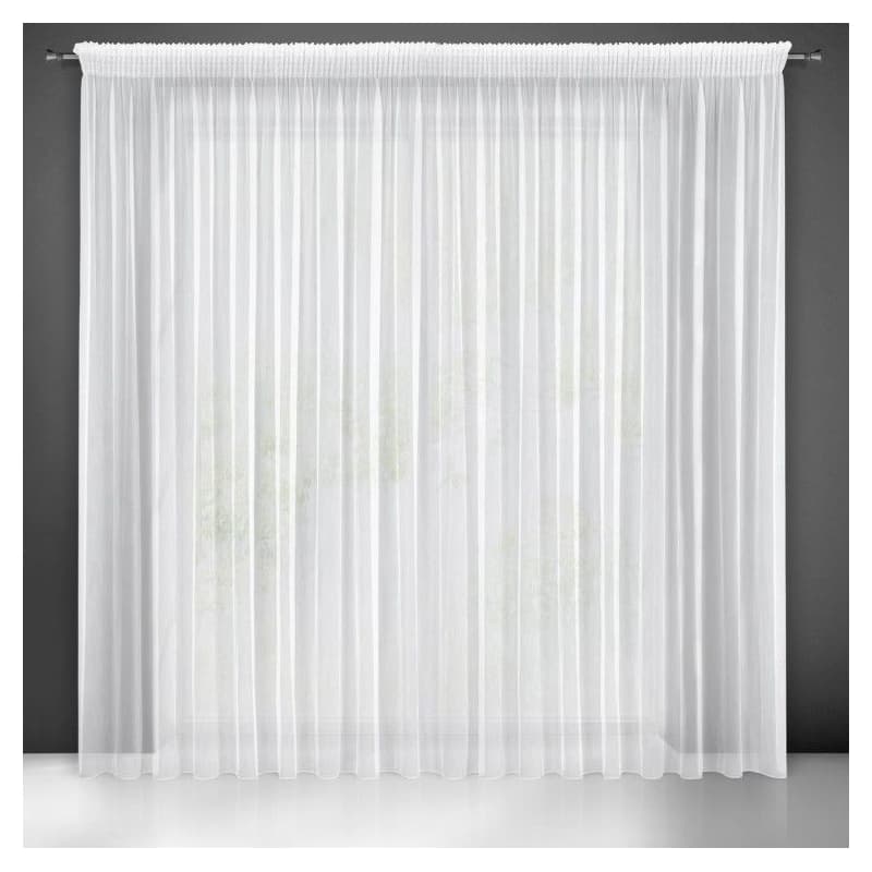 ArtFir Záclona Nicea B P | biela 140 x 270 cm