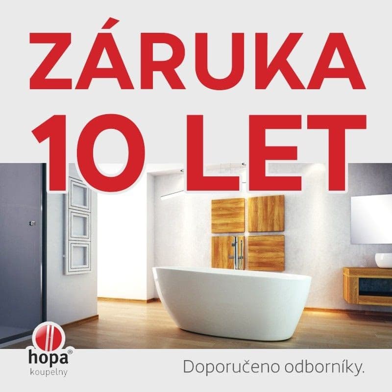 BESCO - Voľne stojaca vaňa KEYA (SAPRI) - Farba - Čierna / biela, Rozmer vane - 165 × 70 cm VANSAP16BW 5