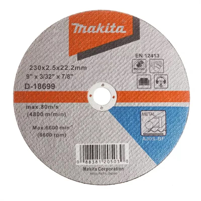 Kovové Rezacie Kotúče Makita 230X2,5MM D-18699 1