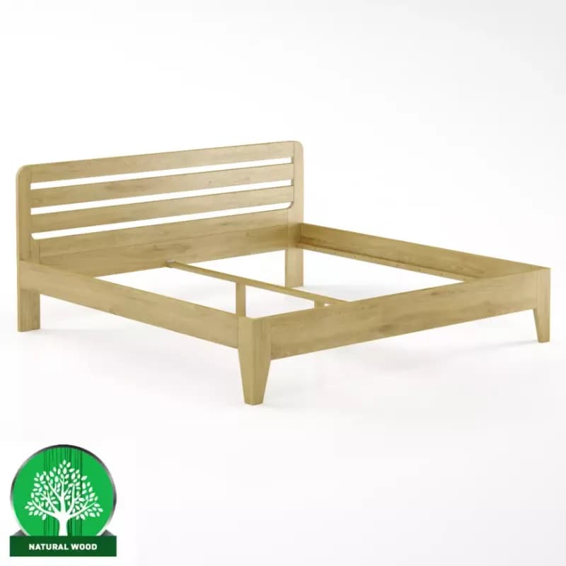 Posteľ buková LK189–180x200 rustikal 1