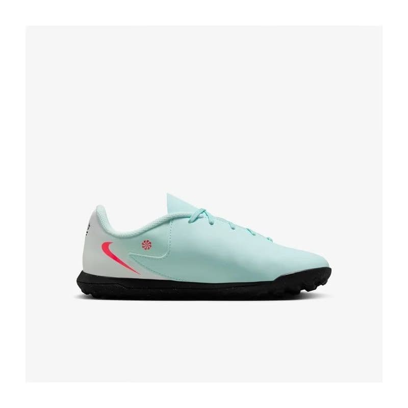 Chlapčenské futbalové kopačky turfy NIKE Phantom GX 2 Academy Jr TF mint off noir atomic red 3