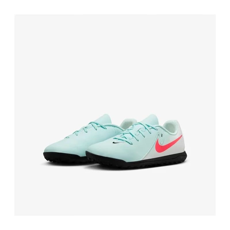 Chlapčenské futbalové kopačky turfy NIKE Phantom GX 2 Academy Jr TF mint off noir atomic red 4