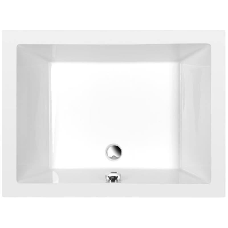 POLYSAN - DEEP hlboká sprchová vanička, obdĺžnik 100x75x26cm, biela 72879 1