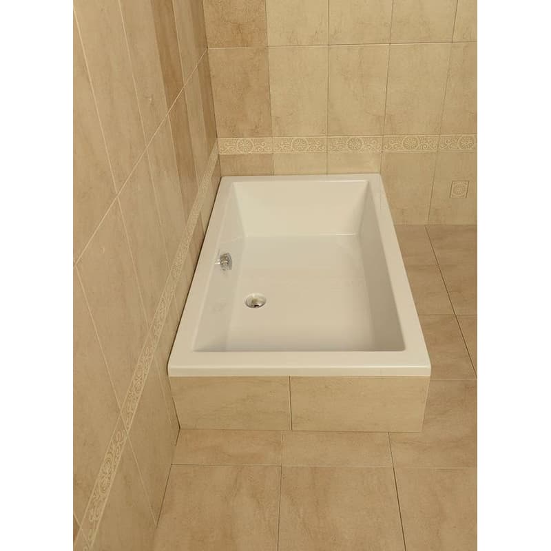POLYSAN - DEEP hlboká sprchová vanička, obdĺžnik 100x75x26cm, biela 72879 6