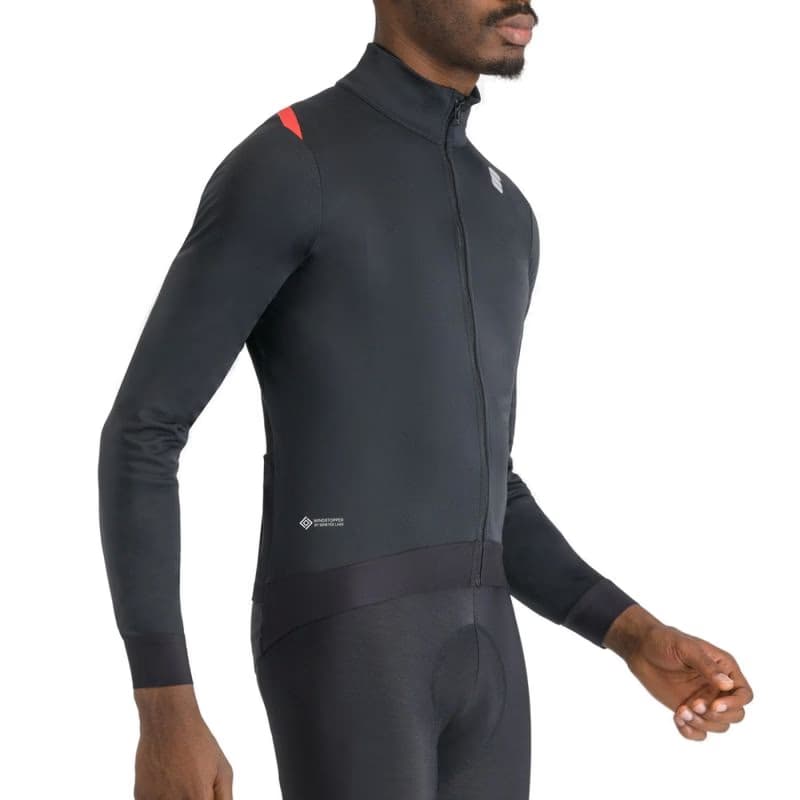 Pánska cyklistická bunda SPORTFUL Fiandre pro medium jacket, black 3