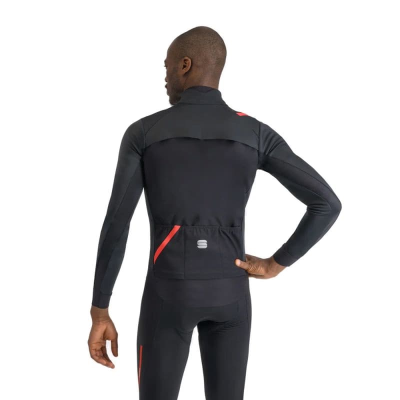 Pánska cyklistická bunda SPORTFUL Fiandre pro medium jacket, black 4