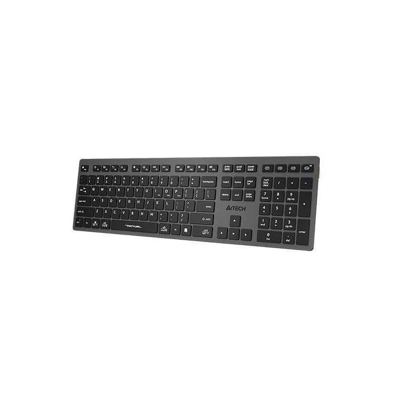 A4tech FBX50C, bezdrôtová kancelárska klávesnica, šedá 3