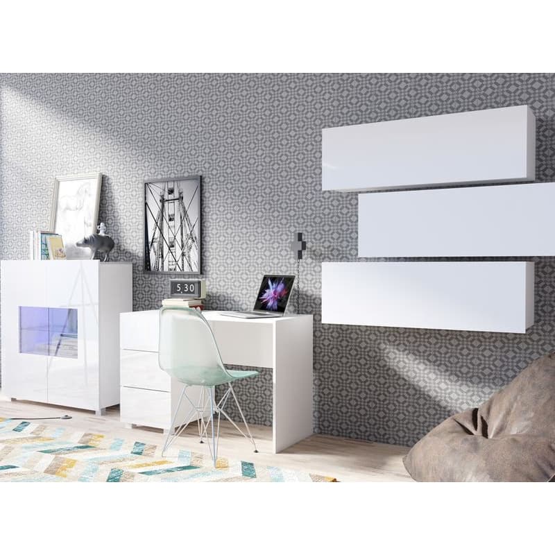 ArtGiB Komoda CALABRINI C-02 | biela/biely lesk 5